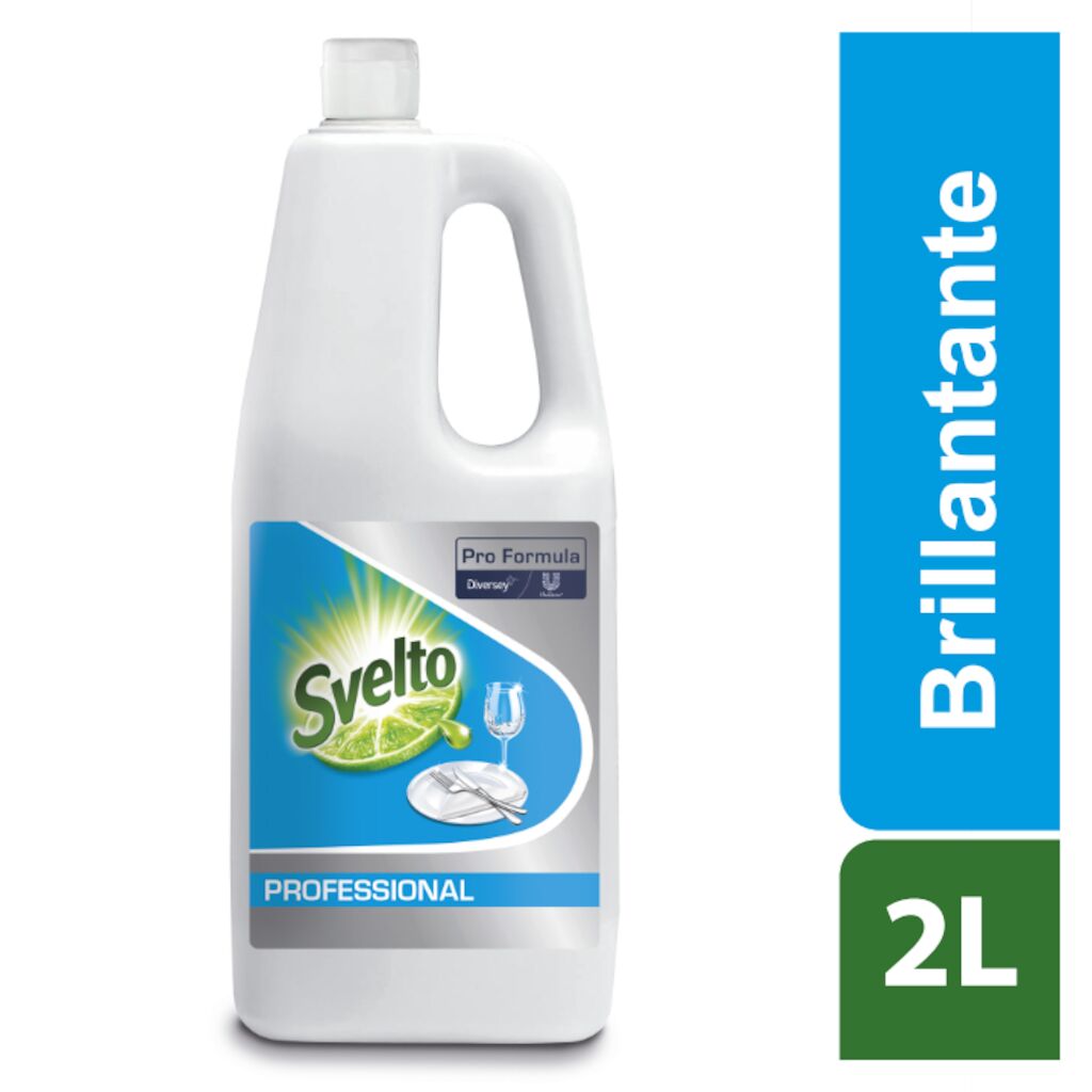 Svelto Brillantante per lavastoviglie 6x2L - Brillantante liquido per il lavaggio meccanico delle stoviglie